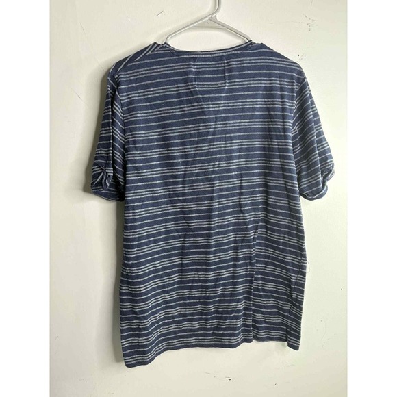 Blue striped native code shirt size large - Picture 2 of 5